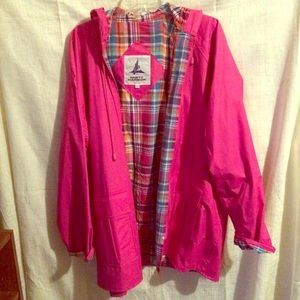Hot Pink Raincoat