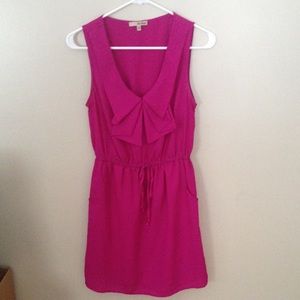 Pink Sleeveless Summer Dress