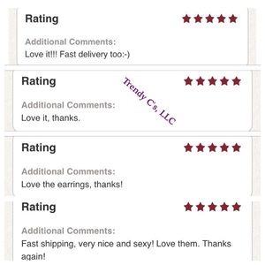 ⭐️⭐️⭐️⭐️⭐️ Reviews