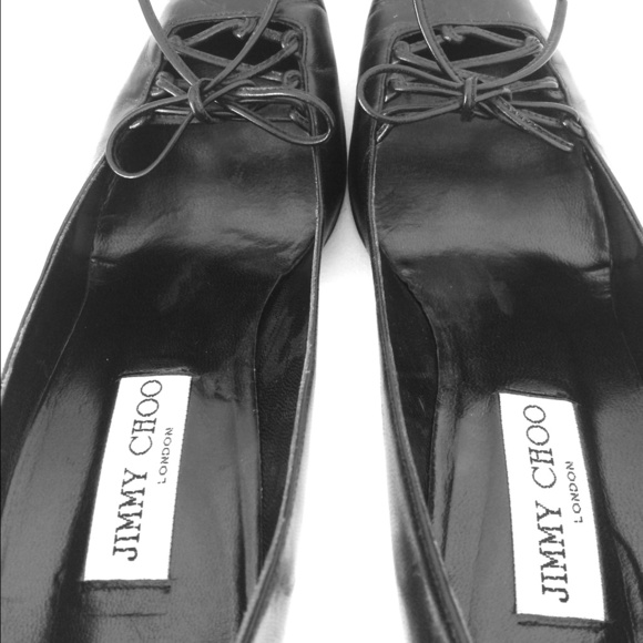 Jimmy Choo pumps with lace detail