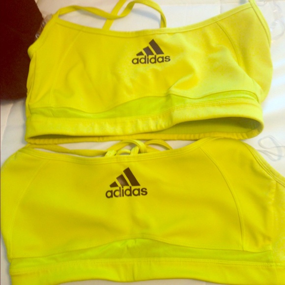 Two Adidas Sport Bras