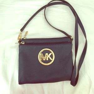 Navy Crossbody MK bag
