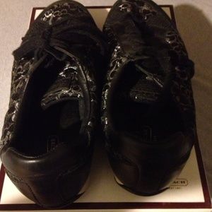 Black Authentic Coach Sneakers!