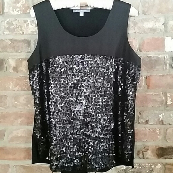 NY Collection sleeveless blouse