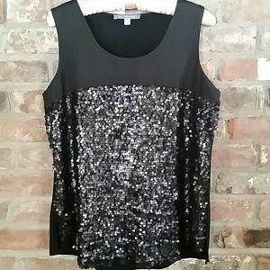 NY Collection sleeveless blouse