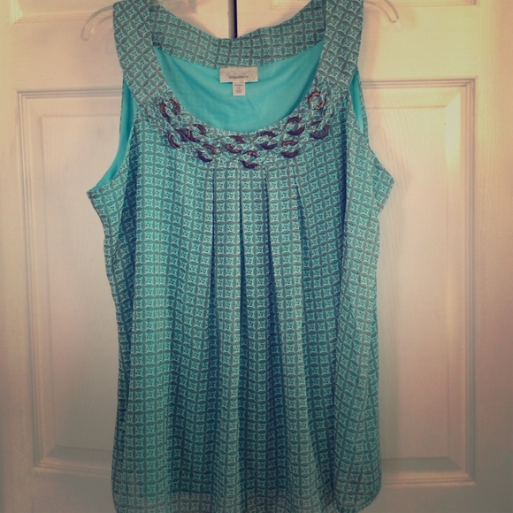 Flowy dress tank