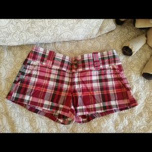 Aeropostale Plaid Shorts