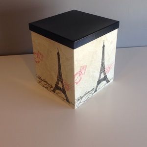 Paris themed box organizers