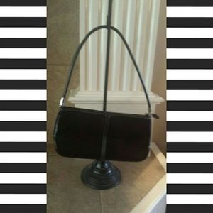 Just like new Black shoulder clutch.