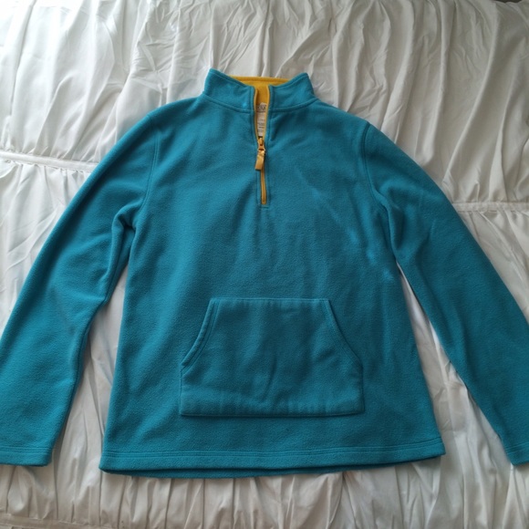 Blue fleece shirt