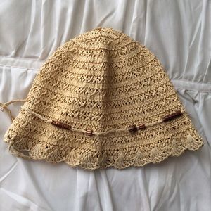 Straw- like hat