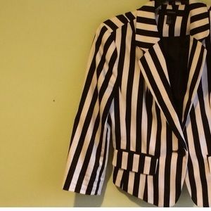 Stripped blazer