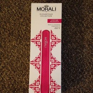 Morali hot iron hair straightener