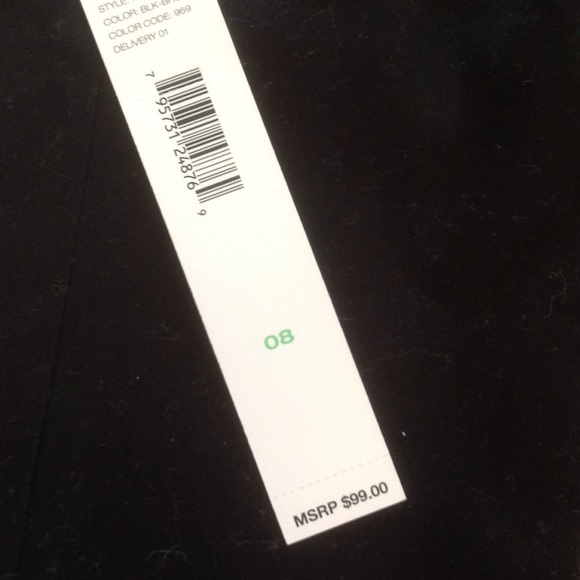 Black and tweed pencil skirt by DKNY! REDUCED - Picture 3 of 4