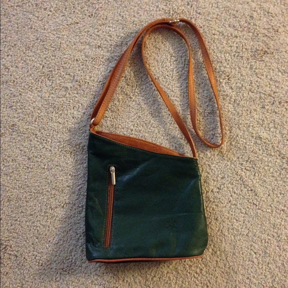 Green Italian crossbody