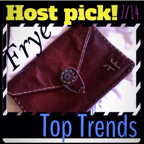 SALE! BNWT FRYE ENVELOPE BAG. GORGEOUS!! 9.5Wx7L