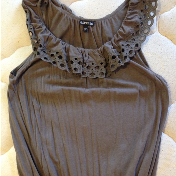 Brown/Grayish Express Dress