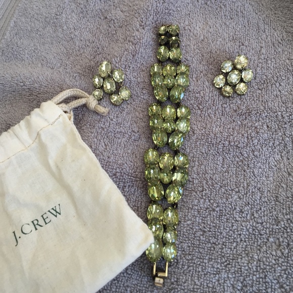 Jcrew bracelet and earring set