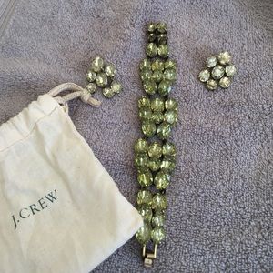 Jcrew bracelet and earring set