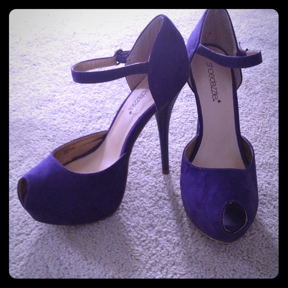 Dark Plum, Open toe Mary Jane, 6