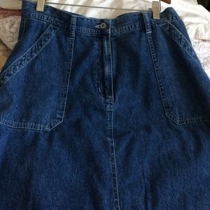 Denim Skirt