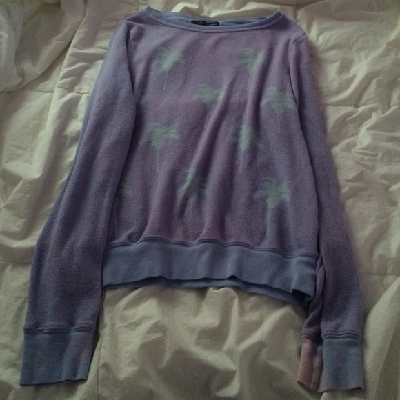 Wildfox plan tree sweater