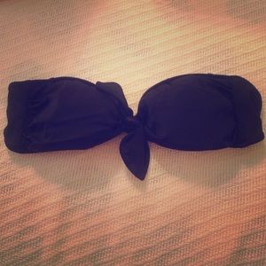Black belle bandeau swim top. Victoria secret