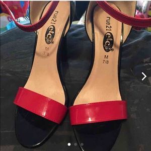 Rue 21 black and red heels❤️