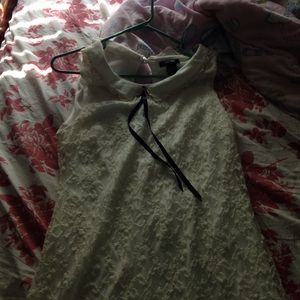 White lace Hot Topic flower dress