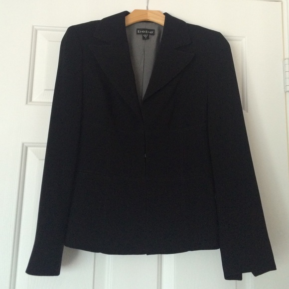 Black Bebe Blazer