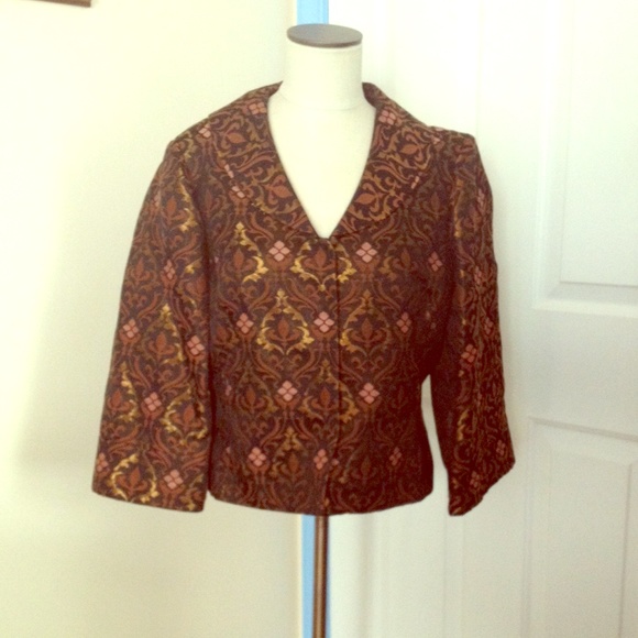 Nine West Printed Jacket