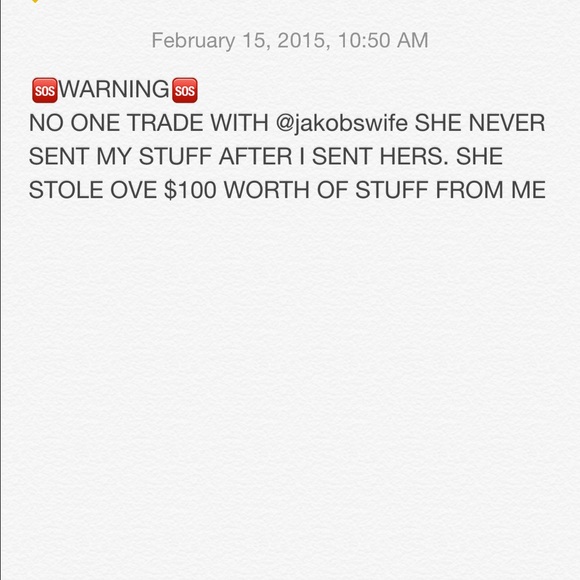 WARNING 🆘