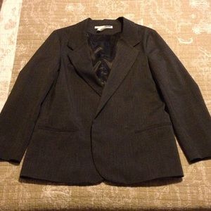 ❄️Grey Pinstripe Boyfriend Blazer from Nordstrom❄️