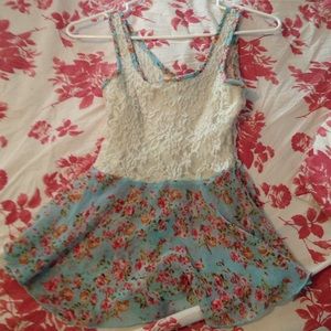 Rue21 floral lace top