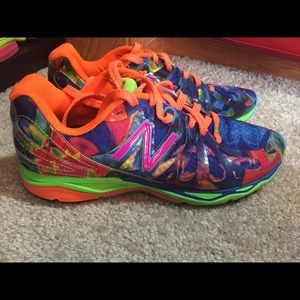 New balance rainbow shoes