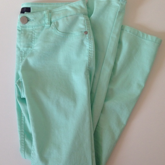 Mint Skinny Jeans