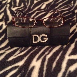 Dolce & Gabbana Eye Glasses & Case