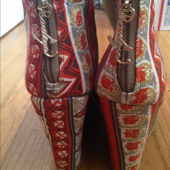 Printed booties - Picture 2 of 2