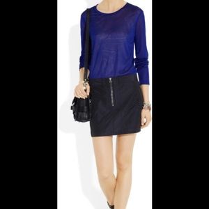 Alexander Wang classic blue cobalt tee in sz M