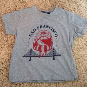 rare Brandy San Francisco crop top