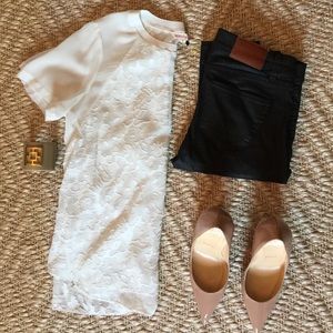 Madewell coated skinny jeans 24x32