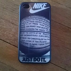 iphone 4/4s nike basketball case