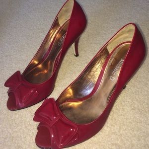 Michelle D Classic Red Heels