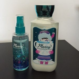 Merry Marshmallow Kiss Body Lotion + Mist