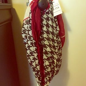 Houndstooth Alabama Infinity Scarf