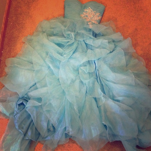 Beautiful blue prom/formal dress, worn once.