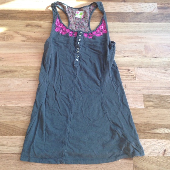 Free people racer back tank