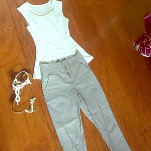 Charlotte Russe gray tight pants