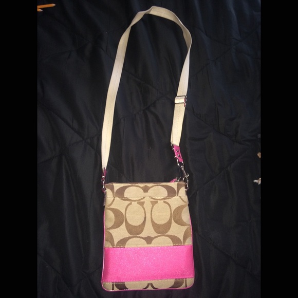 Coach cross body purse