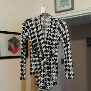 Long sleeve bolero style sweater